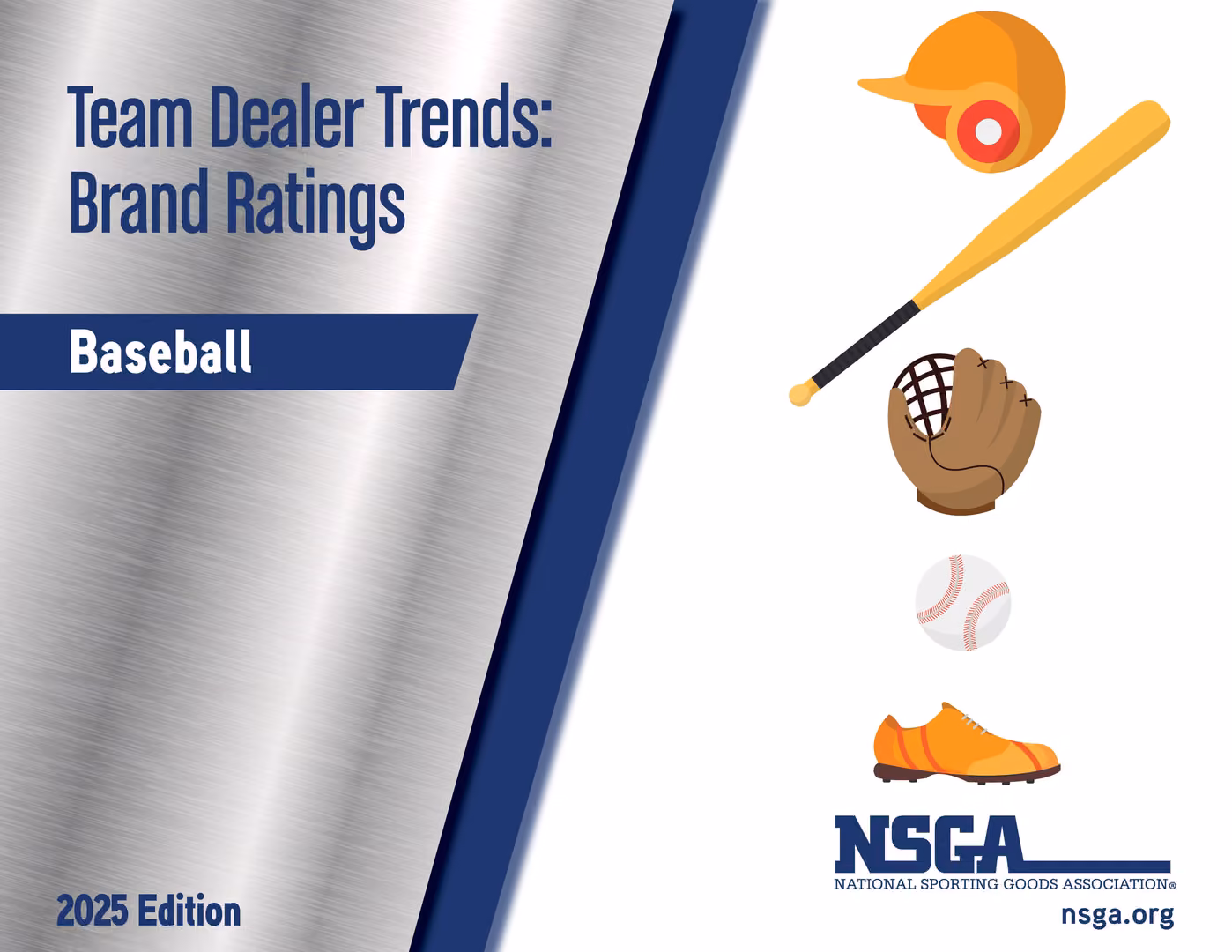 NSGA Team Dealer Trends: Baseball Brand Ratings Report Cover