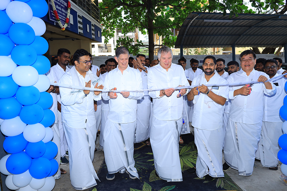 OrthoLite announced the official opening of the OrthoLite Foaming Plant in India.